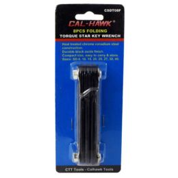 8-pc. Folding Torx Hex Key Wrench