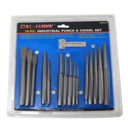 16-pc. Industrial Punch and Chisel Set