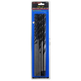 7-pc. 12" Brad Point Drill Bit Set